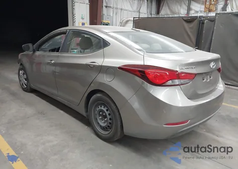 2016 Hyundai Elantra Se z USA, uszkodzony, nr VIN 5NPDH4AE3GH700877
